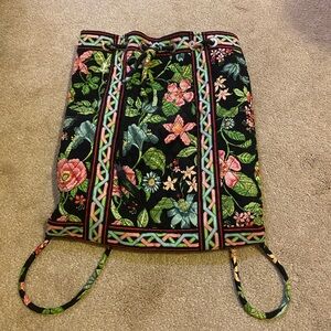 Vera Bradley Botanica Drawstring Bag